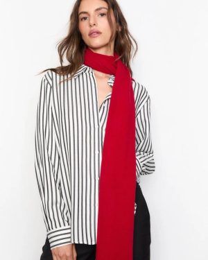 Babette Scarf Red