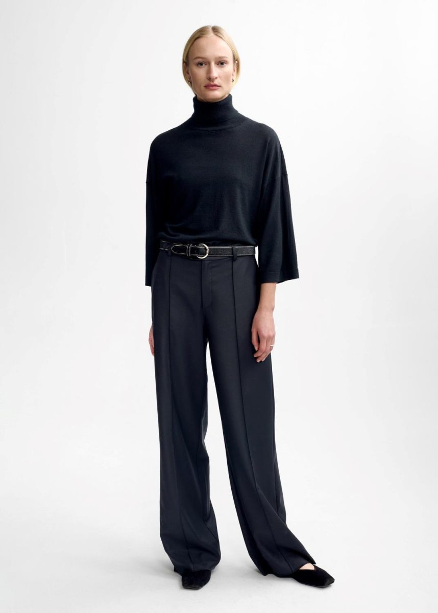 Tia Merino Knit Black