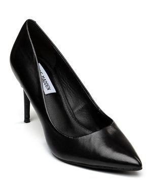Lillie Pump - Black Leather