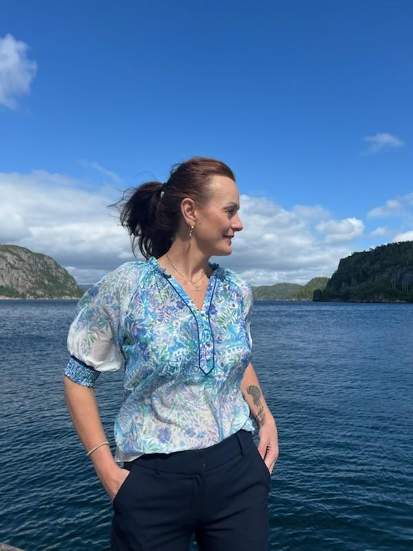 Yareli Top Blue
