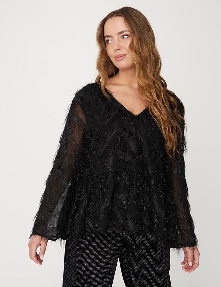 Elina new blouse black