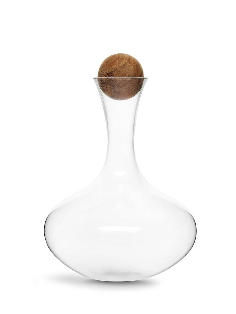 Vinkaraffel med eikkork