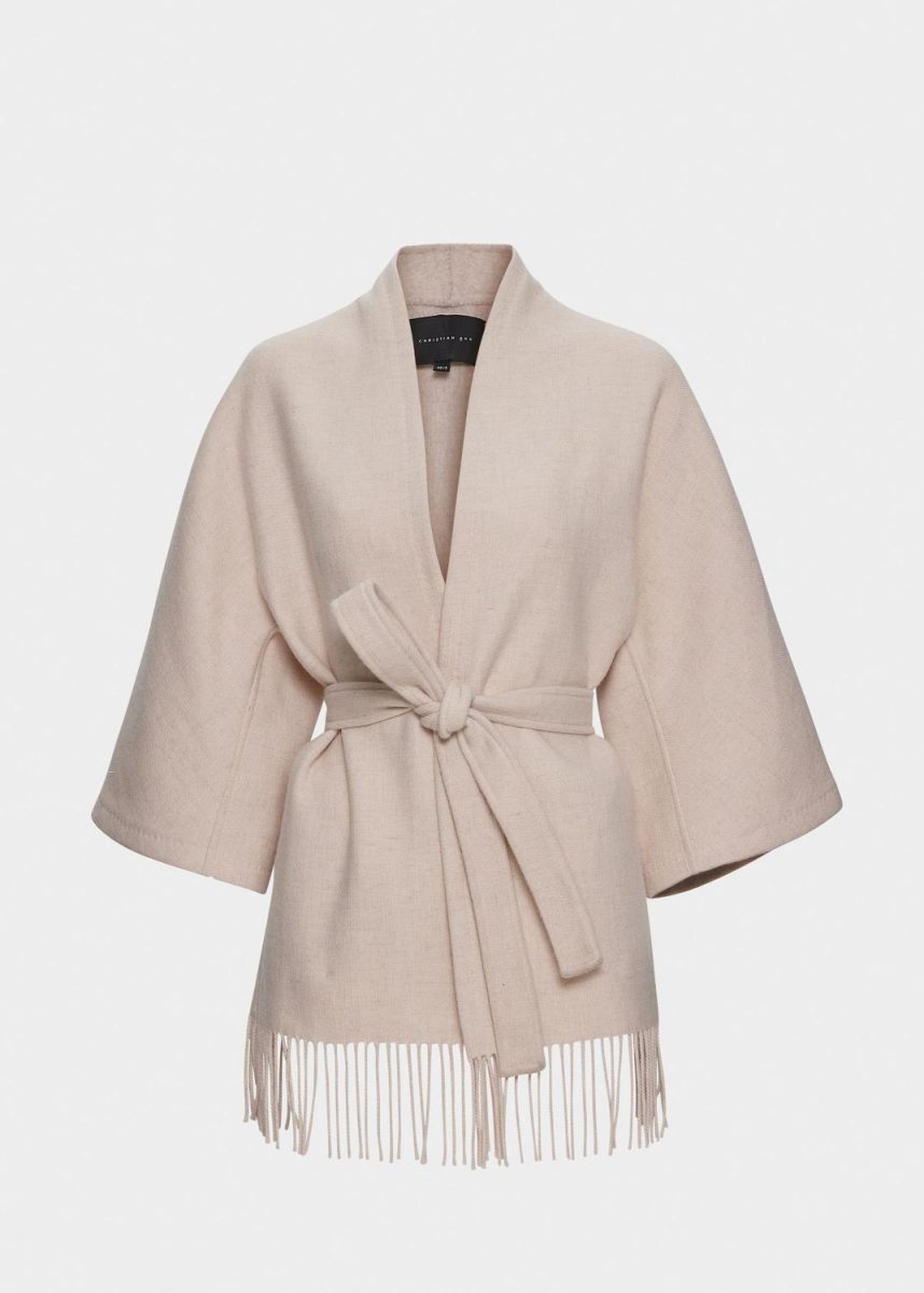 Akila Lambswool Jacket Cream