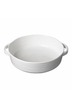 Lasagneform Capri 30 cm. Hvit
