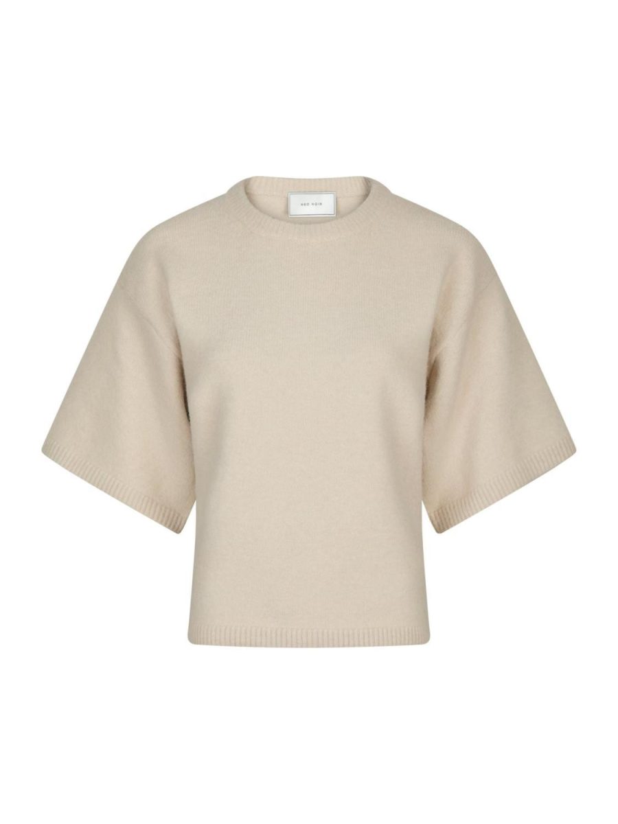 Asha Knit Tee - Ivory