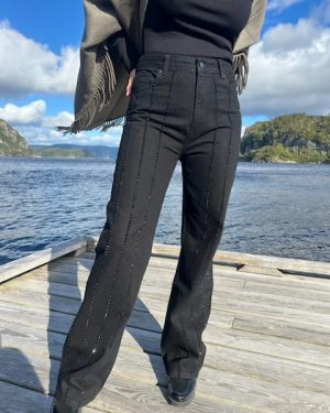 Luca Embellished Black