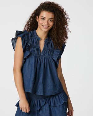 Jayla Denim Top - Jeans