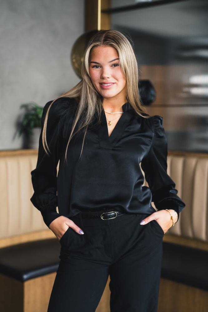 Rosslyn Heavy Sateen Blouse