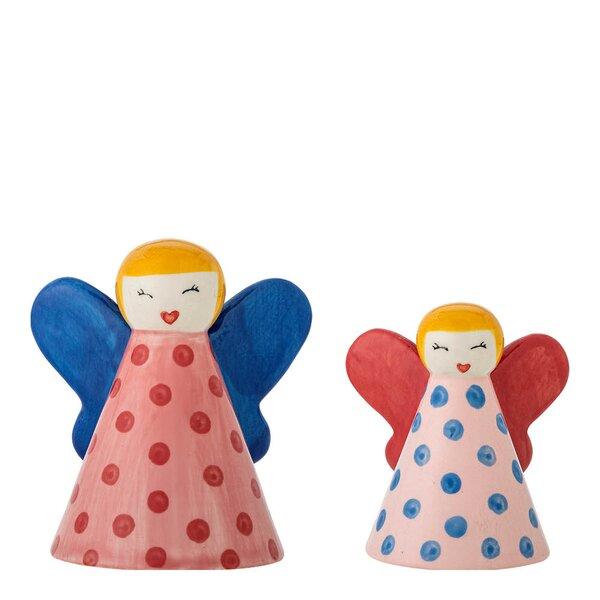 Caramella engel Rosa set av 2