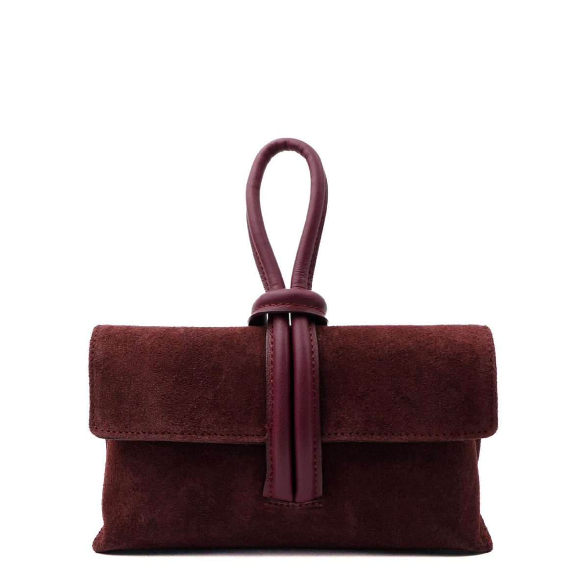 Barletta Veske Semsket Bordeaux Suede