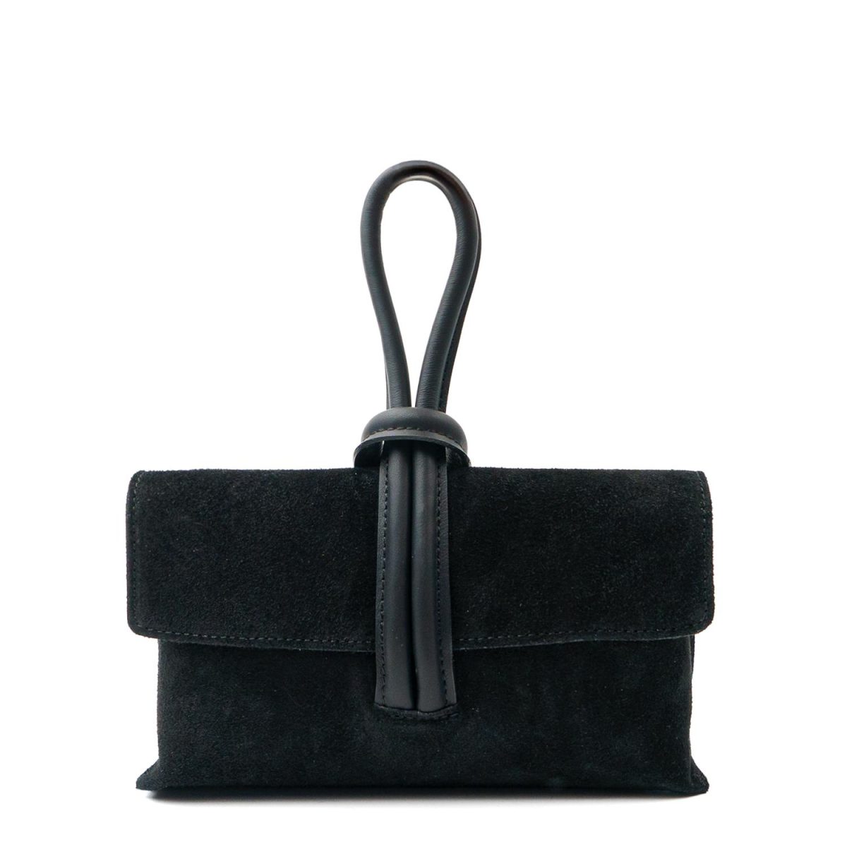 Barletta Veske Semsket Black Suede