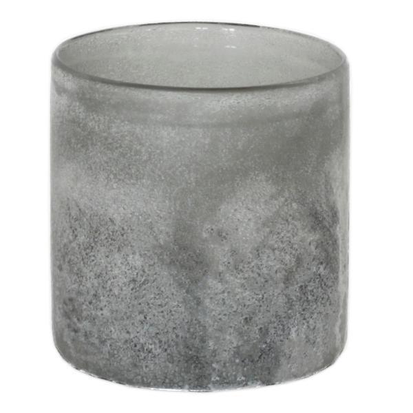 Frost Candle holder small Grey
