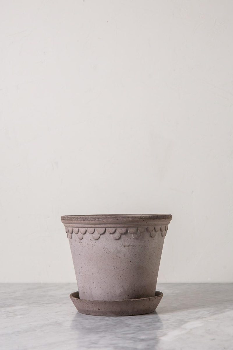 Potte - Københavner m/skål Grey 12 cm