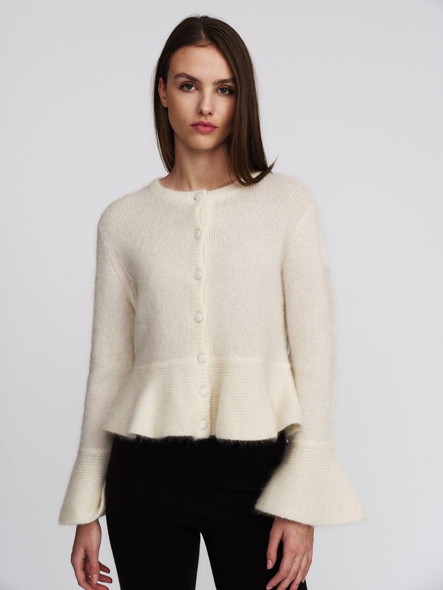 Maren Chunky Cardigan Bright White