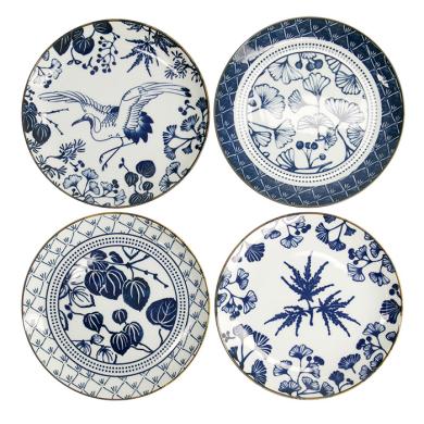 Flora Japonica Plate Giftset 4 pcs