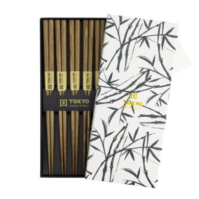 Chopstick Giftset Bamboo White