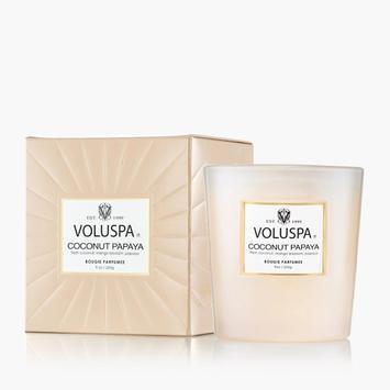 Boxed Candle - Coconut Papaya