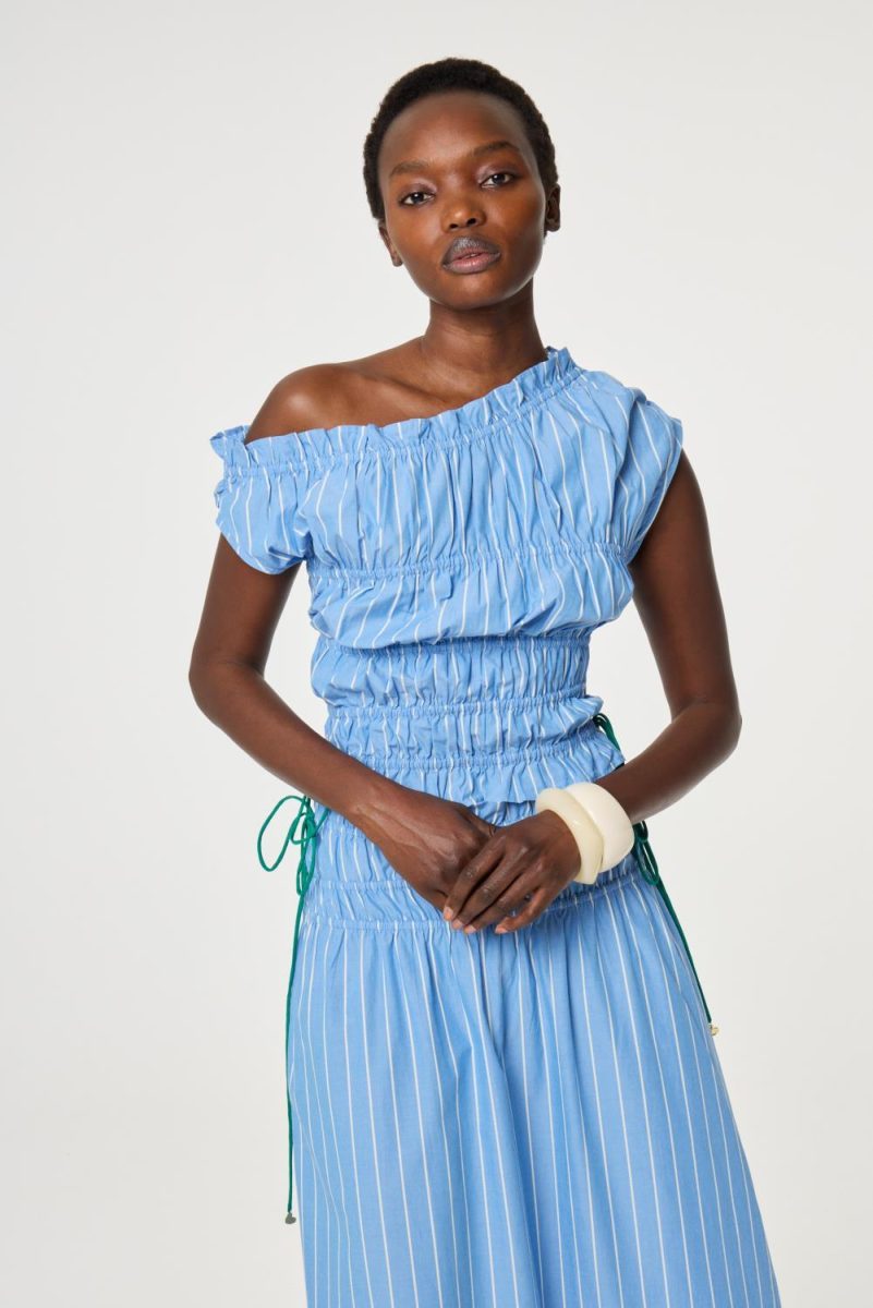 John Top Blue Pyjama Stripe