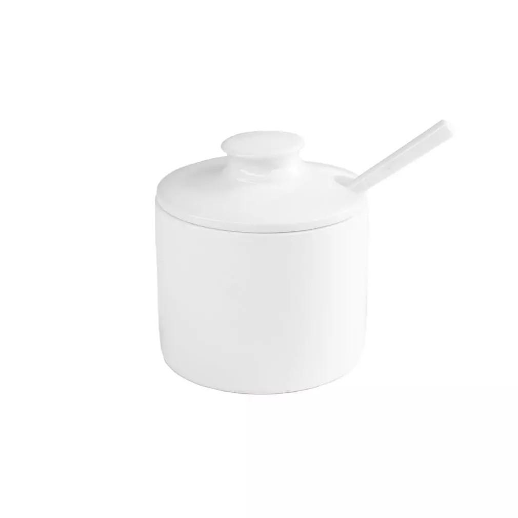 Sögne sukkerstrø med skje