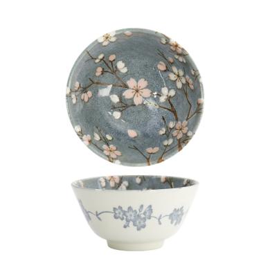 Fujisakura Bowl Grey 12x6,4 cm