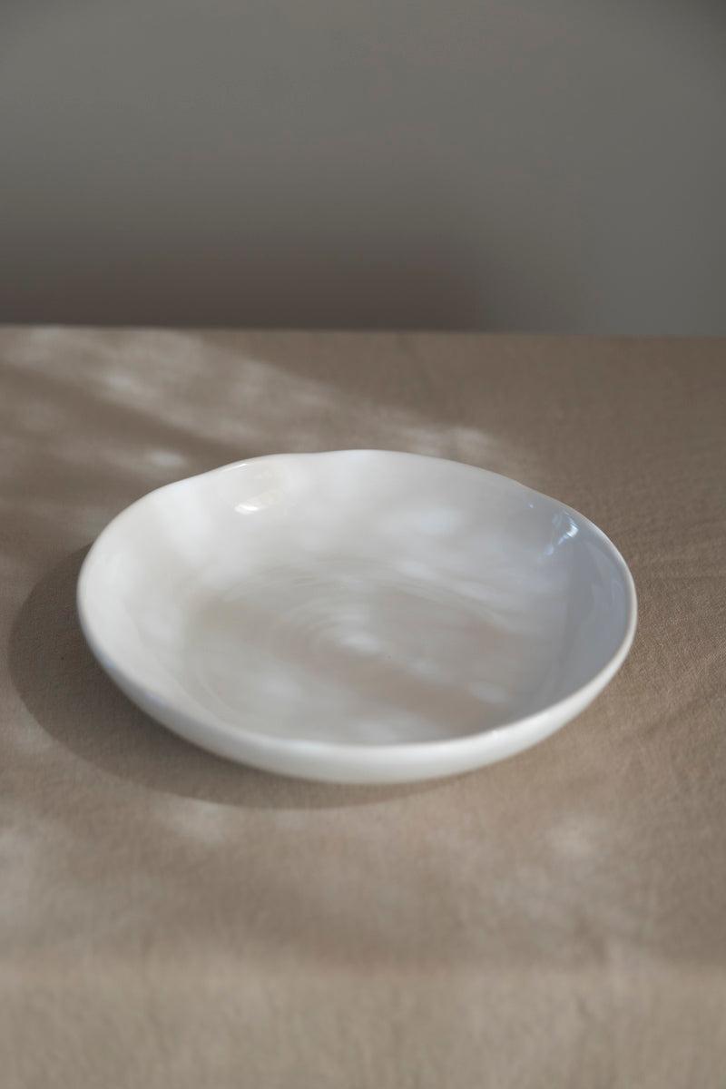 Pastatallerken Capri - Hvit dia:25cm