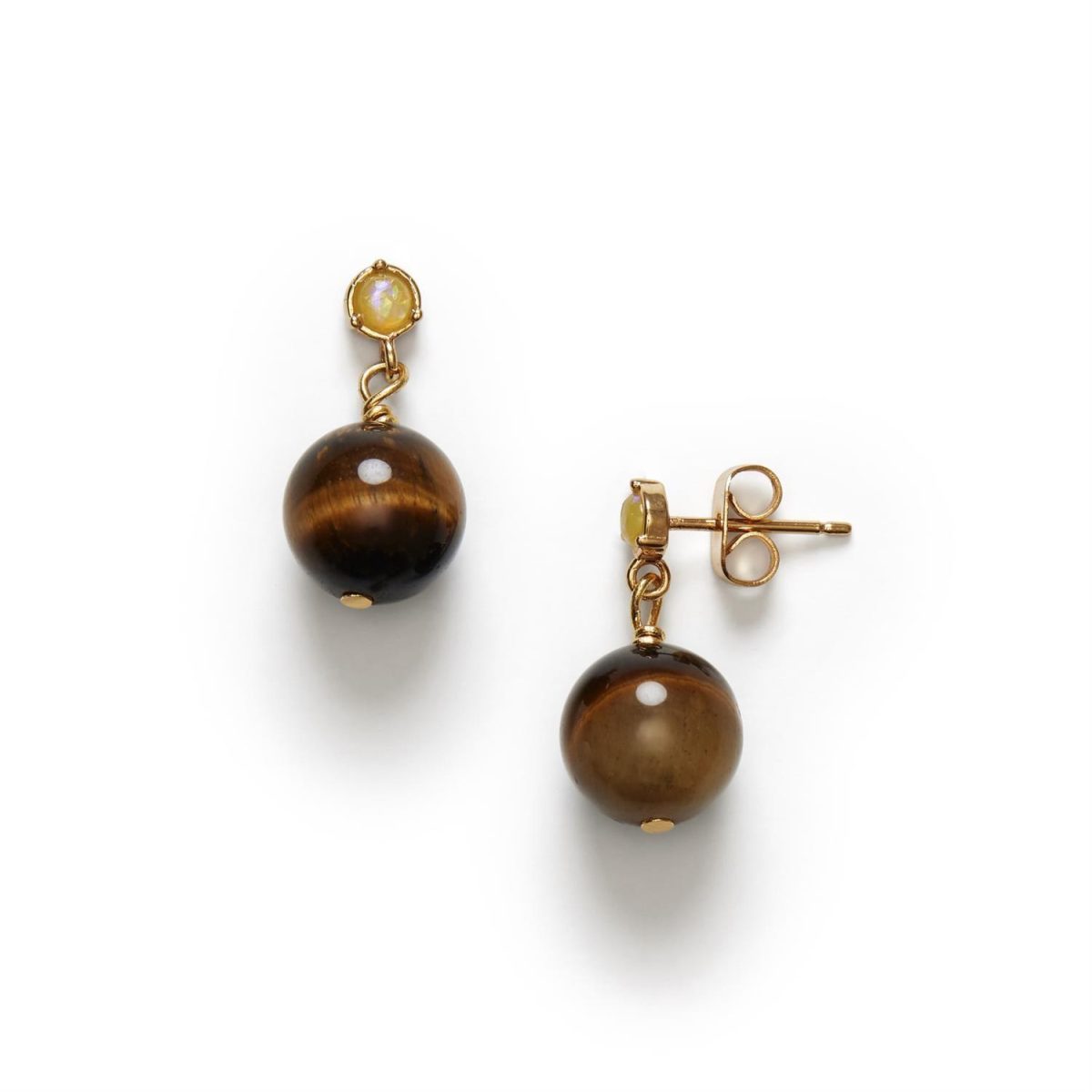 Ball Earring - Eye of the Tiger