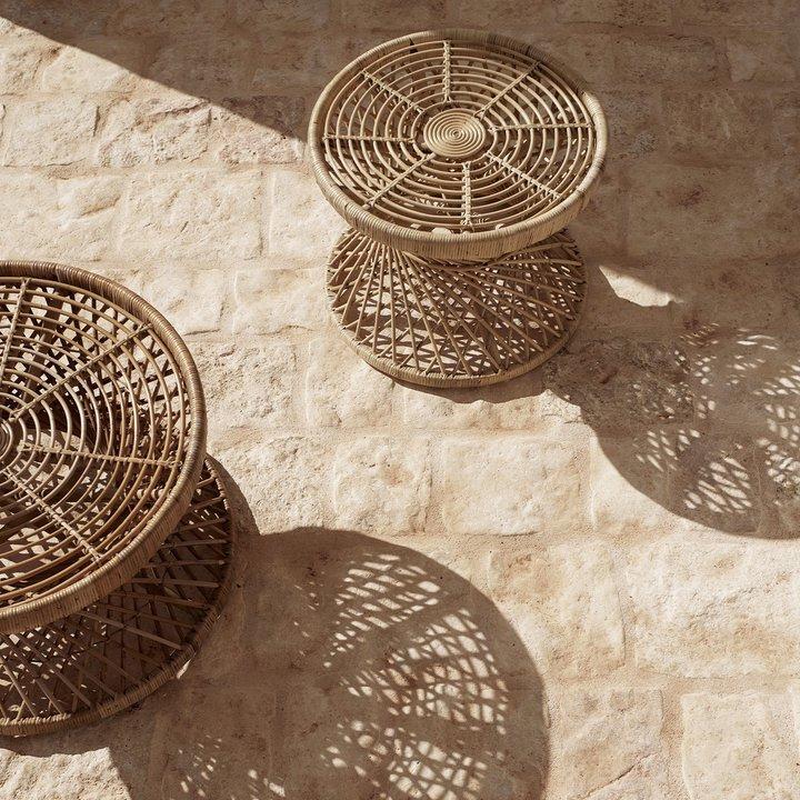 Table Rotting Natur D. 40 X H.47 cm