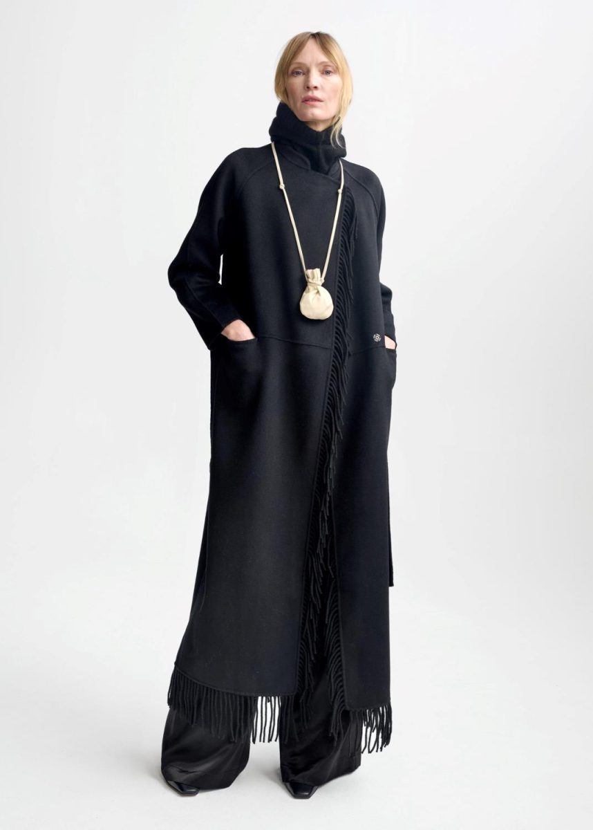 Deborah Wool Coat Black