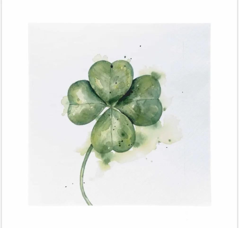 sögne serviett kløver