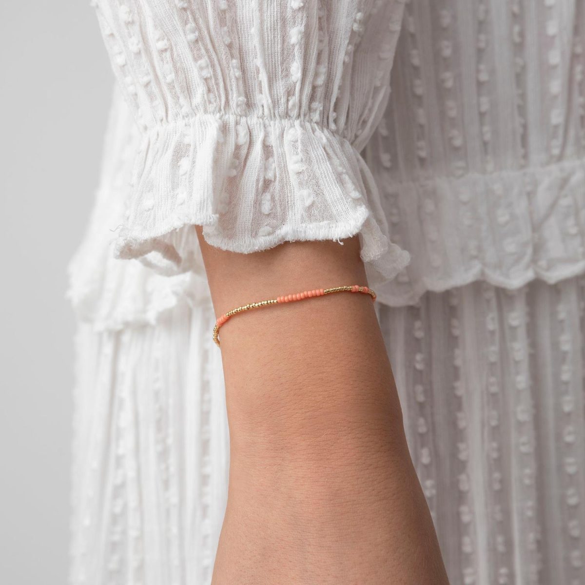 Asym Bracelet - Peach