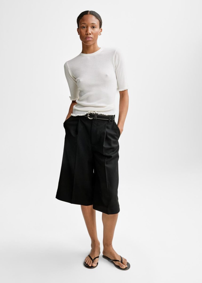 Milla Merino Knit White