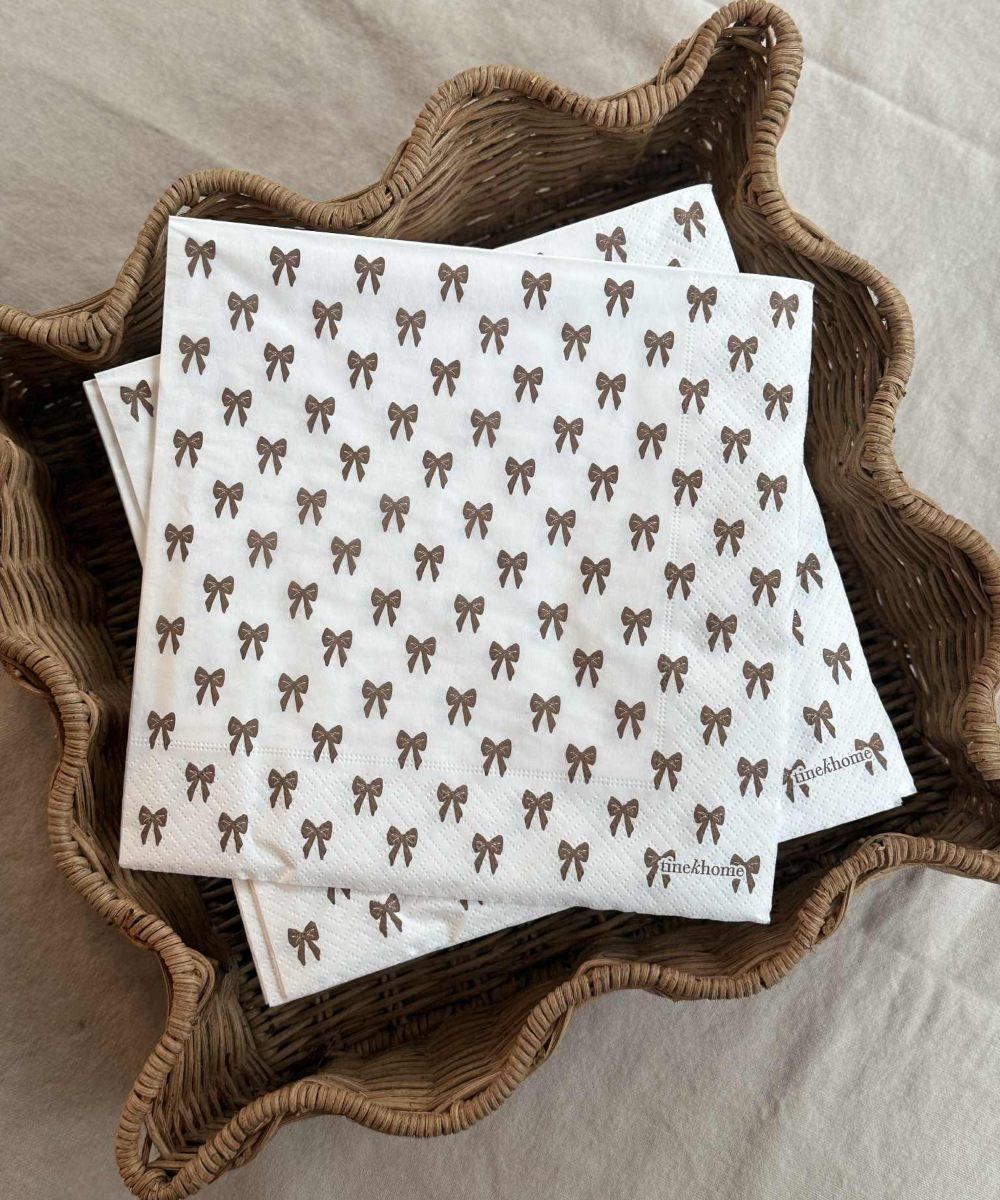 Bow Napkins