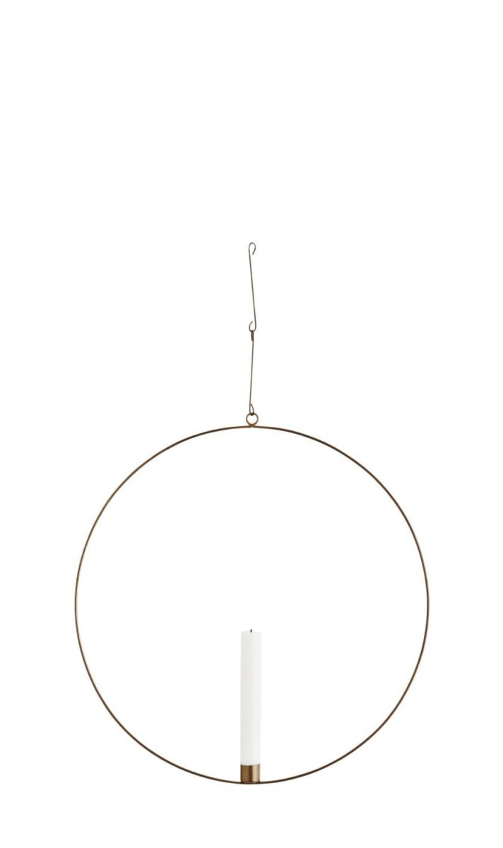 Wire Ring W/Candle Holder