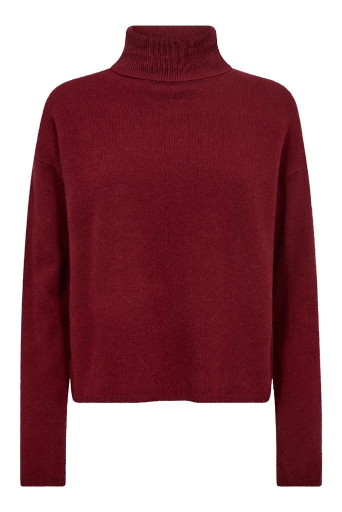 Merino knit rollneck