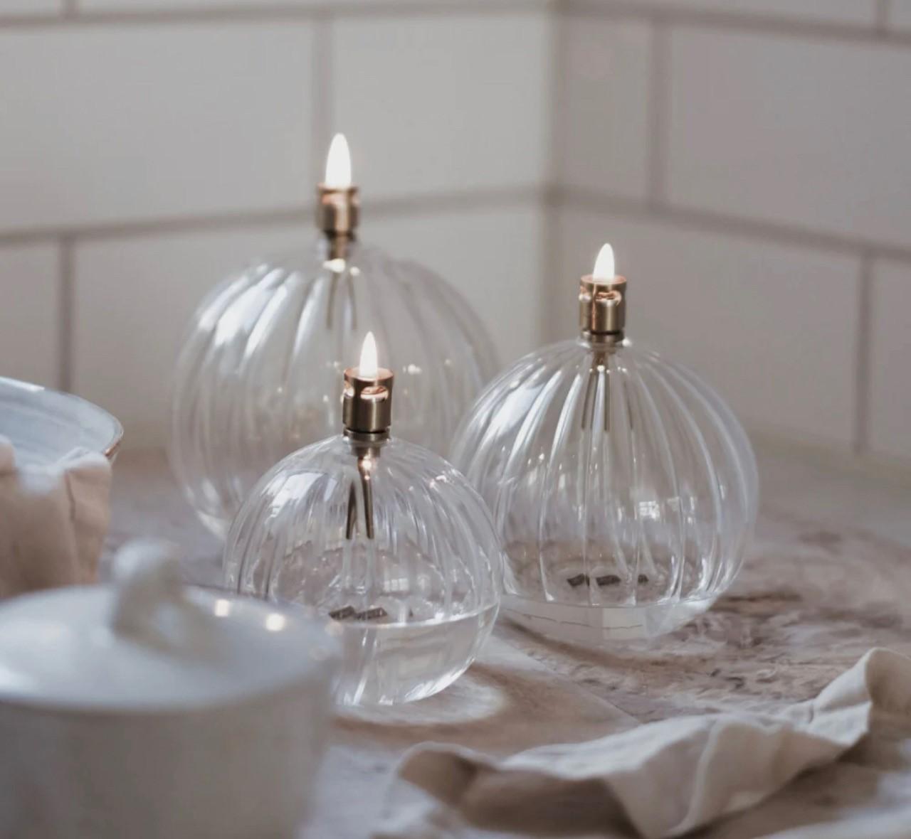 Peri Design Oljelampe Ball Elegant Brass Large