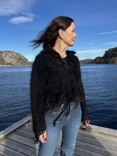 Chay Chunky Jacket Black