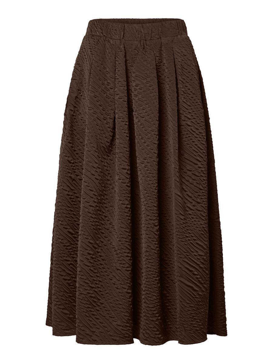 YASCamie Ankle Skirt - brown