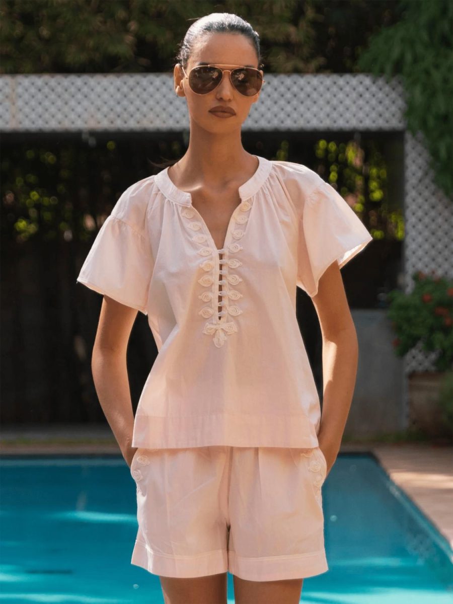 Clematis Top Pink With White