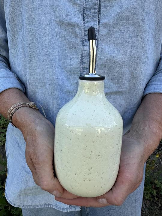 Veluto oljeflaske med helletut H 18 cm krem