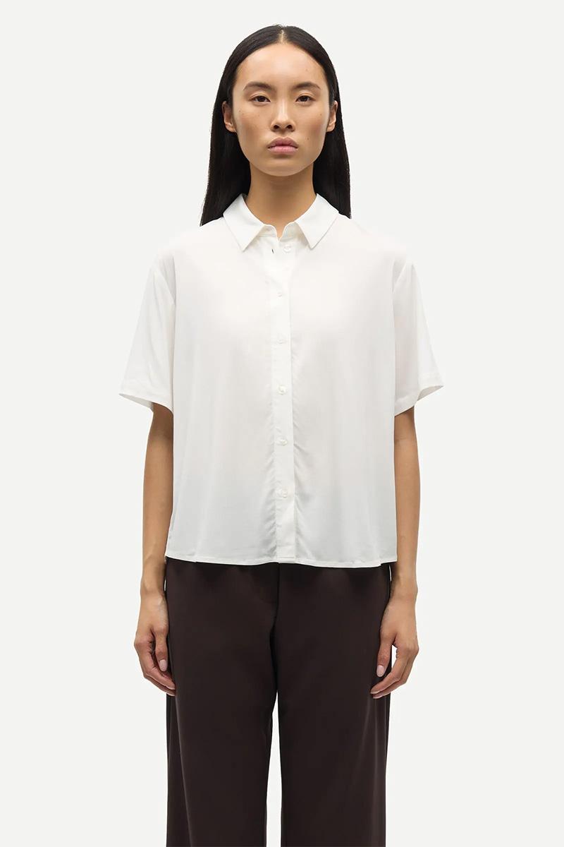 Samina SS Shirt - Clear Cream
