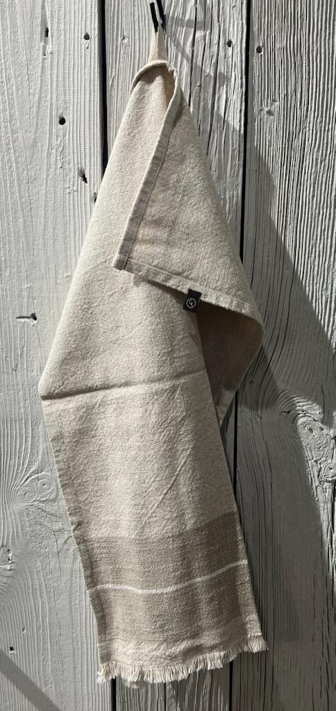 Kjøkkenhåndkle 47x70 cm Natur/Beige/Hvit