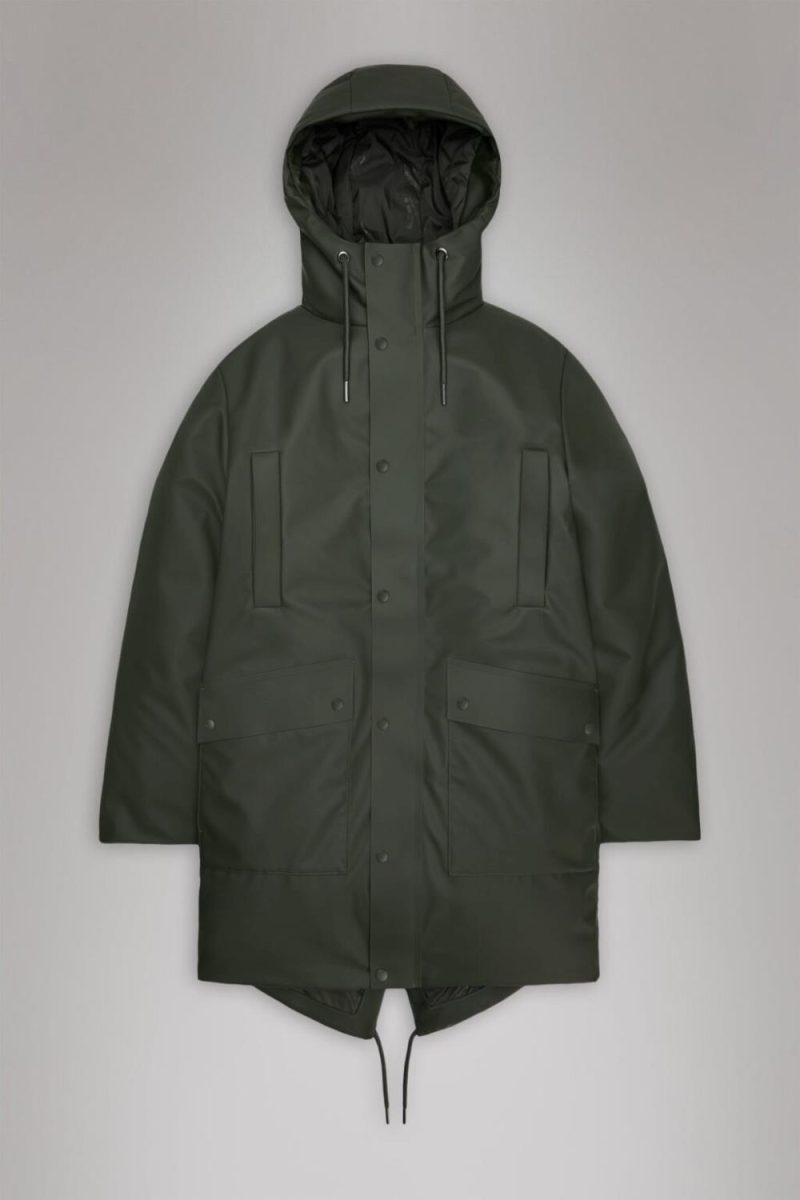Nome Long Parka - Green