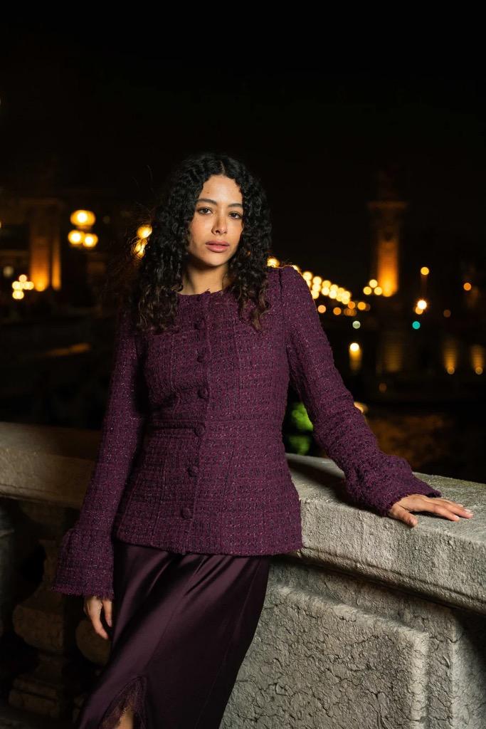 Stasya Jacket Burgundy