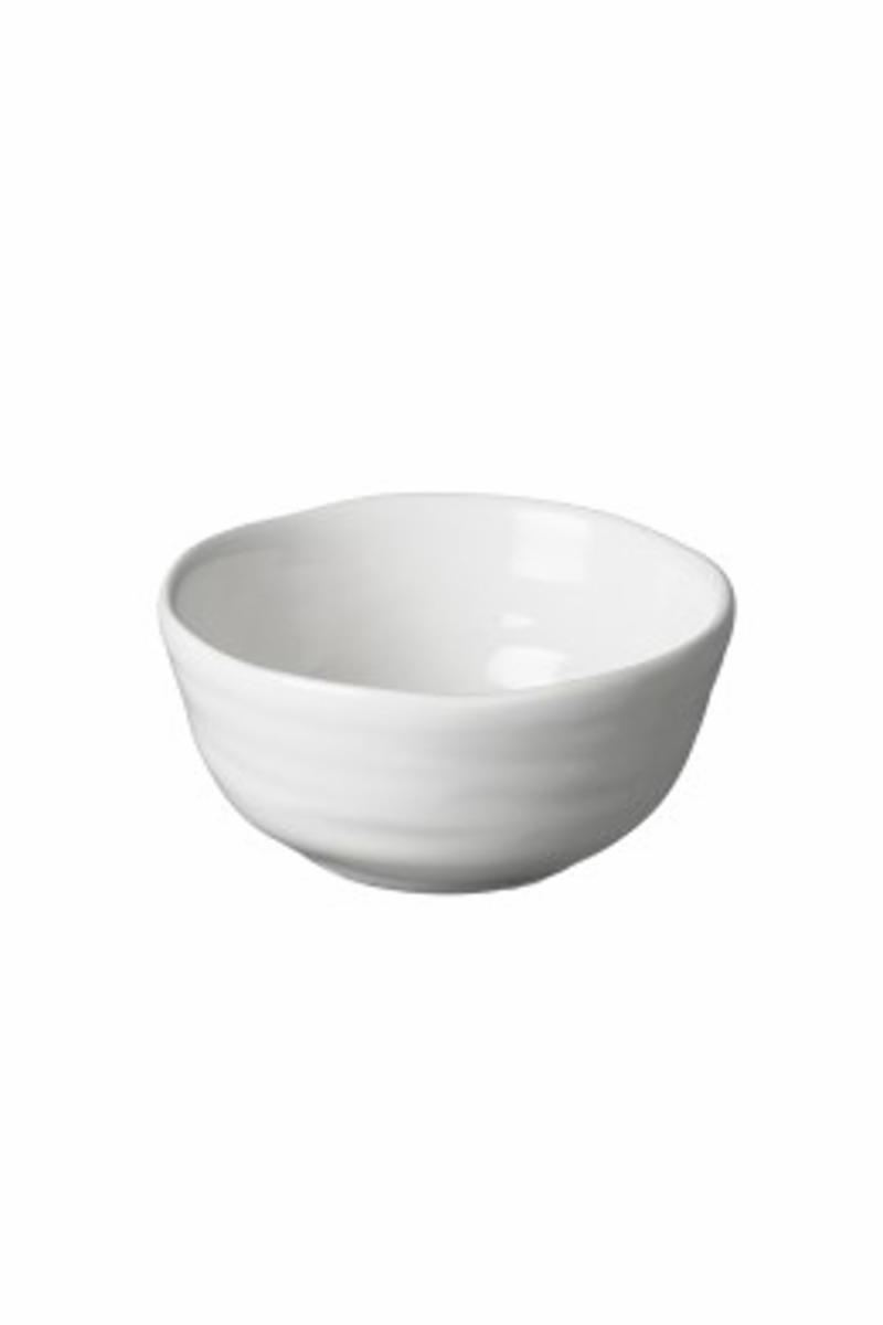 Skål Rund Capri 12cm Hvit