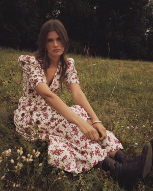 Aivy Dress Berry Print