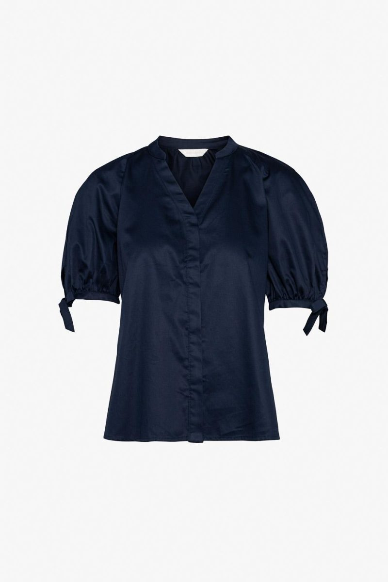 Liza Blouse Navy