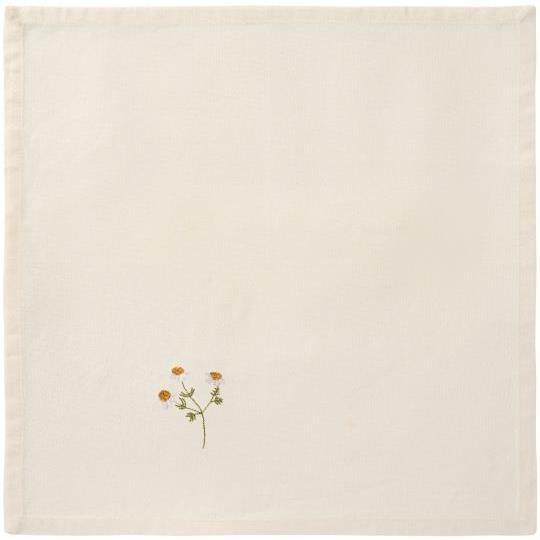 Stoffserviett Flora m/margeritt
