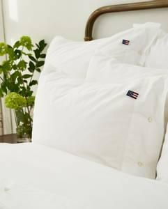 Icons Poplin Pillowcase - White
