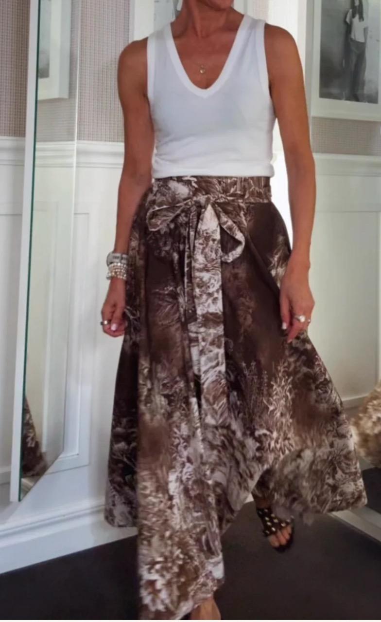 From Paris With Love - Lumine Skjørt Tiger - Choco