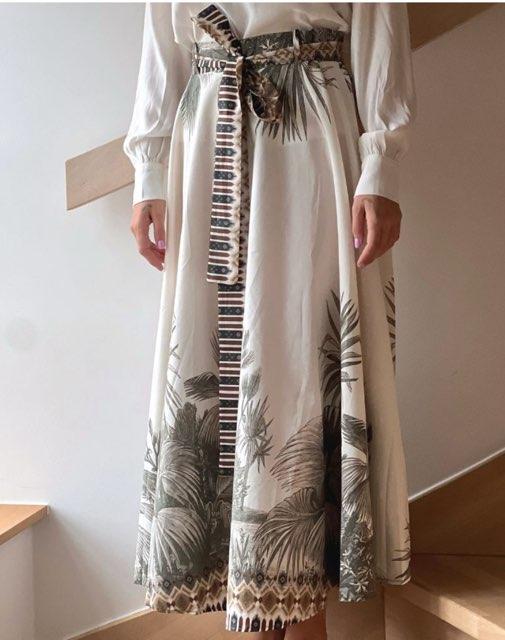 Lumine Skjørt Palme - Kaki